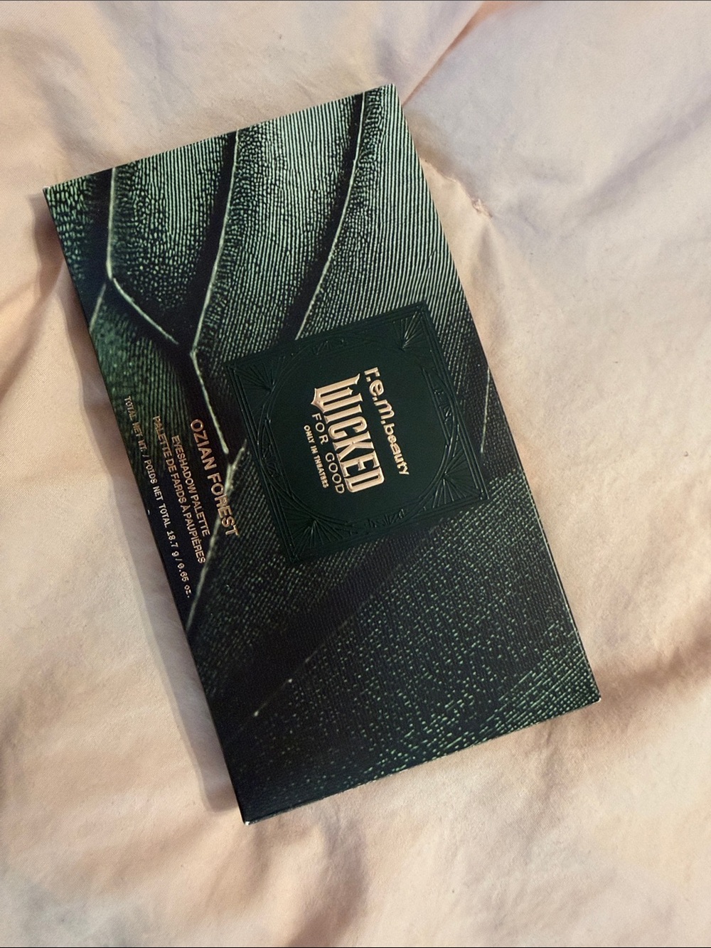 REM Beauty WICKED Eyeshadow Palette — Deep Emerald Green